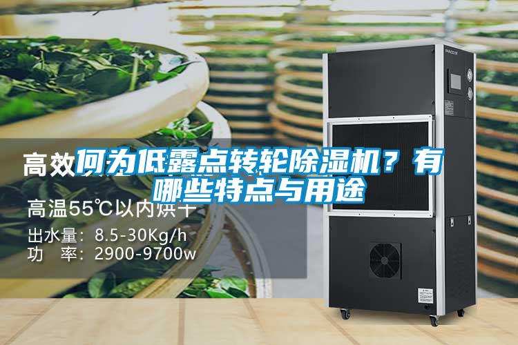 何為低露點轉輪除濕機？有哪些特點與用途