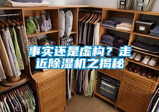 事實還是虛構？走近除濕機之揭秘