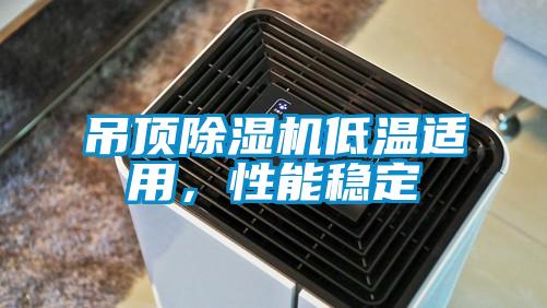 吊頂除濕機低溫適用，性能穩定