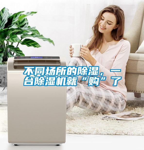 不同場所的除濕，一臺除濕機就“購”了