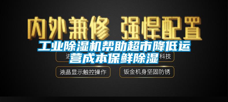 工業除濕機幫助超市降低運營成本保鮮除濕