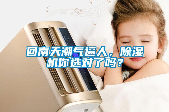 回南天潮氣逼人，除濕機(jī)你選對(duì)了嗎？