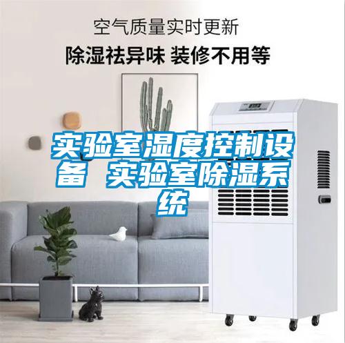 實驗室濕度控制設備 實驗室除濕系統