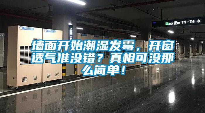 墻面開始潮濕發霉，開窗透氣準沒錯？真相可沒那么簡單！