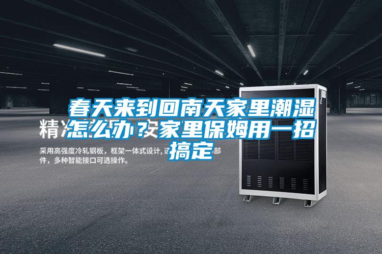 春天來到回南天家里潮濕怎么辦？家里保姆用一招搞定
