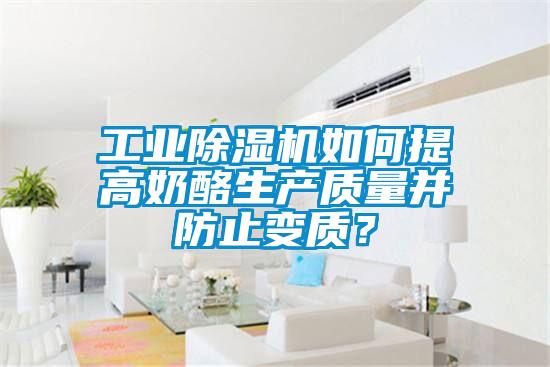 工業(yè)除濕機(jī)如何提高奶酪生產(chǎn)質(zhì)量并防止變質(zhì)？