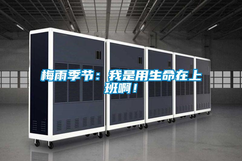 梅雨季節(jié)：我是用生命在上班啊！