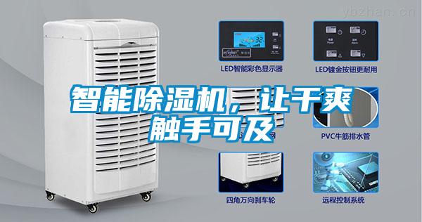 智能除濕機，讓干爽觸手可及