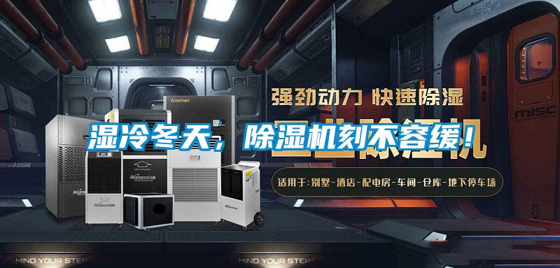 濕冷冬天，除濕機刻不容緩！