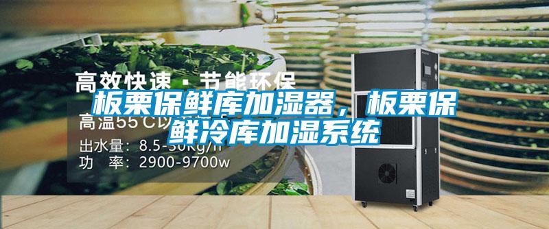板栗保鮮庫加濕器，板栗保鮮冷庫加濕系統