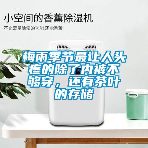 梅雨季節最讓人頭疼的除了內褲不夠穿，還有茶葉的存儲