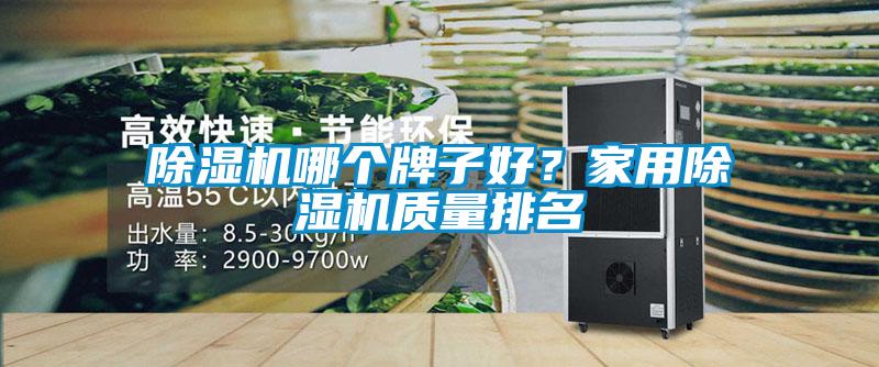 除濕機哪個牌子好？家用除濕機質(zhì)量排名