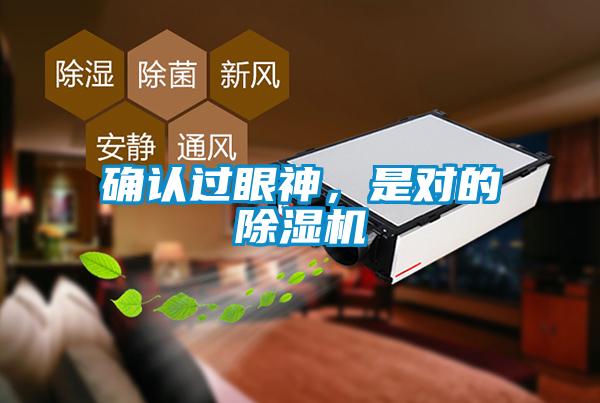 確認(rèn)過眼神，是對(duì)的除濕機(jī)