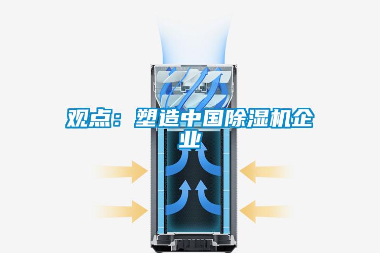 觀點(diǎn)：塑造中國除濕機(jī)企業(yè)
