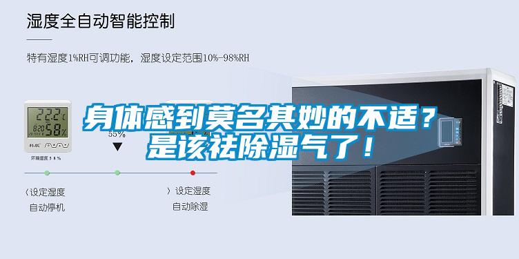 身體感到莫名其妙的不適？是該祛除濕氣了！