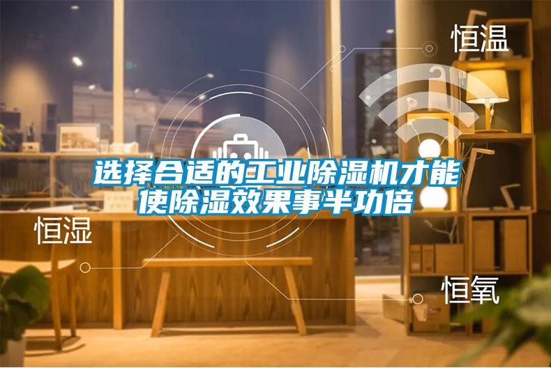 選擇合適的工業除濕機才能使除濕效果事半功倍