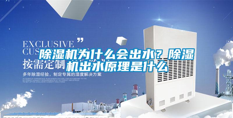 除濕機為什么會出水？除濕機出水原理是什么
