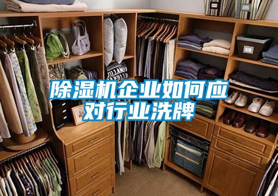 除濕機企業如何應對行業洗牌