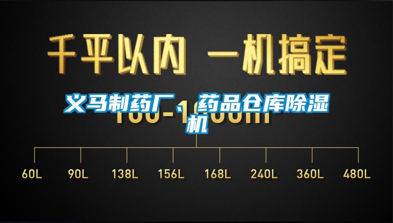 義馬制藥廠、藥品倉庫除濕機(jī)