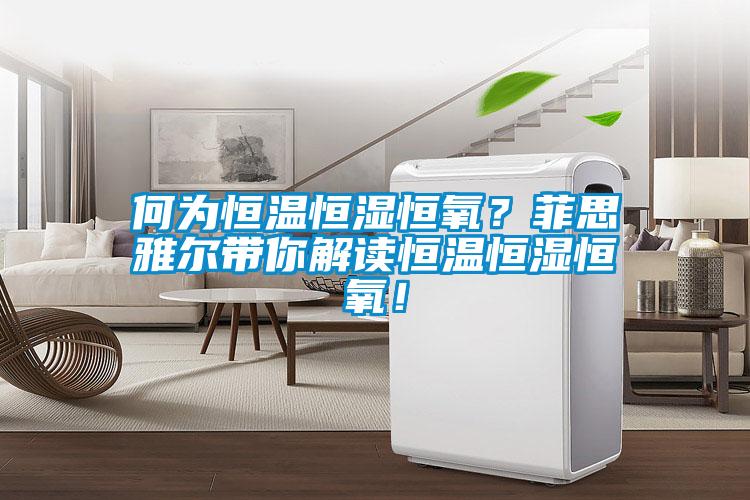 何為恒溫恒濕恒氧？菲思雅爾帶你解讀恒溫恒濕恒氧！