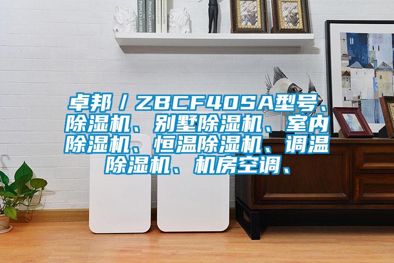 卓邦／ZBCF40SA型號、除濕機、別墅除濕機、室內除濕機、恒溫除濕機、調溫除濕機、機房空調、