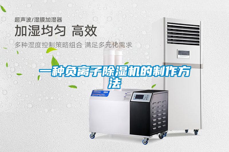 一種負(fù)離子除濕機的制作方法