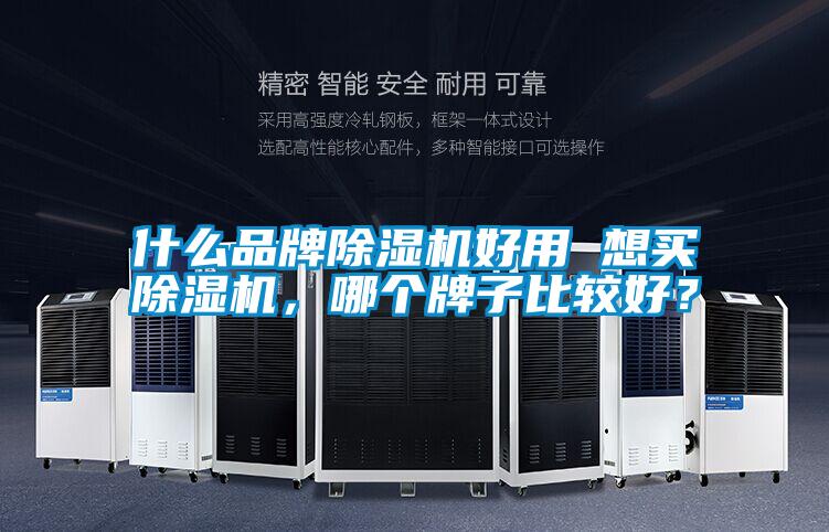 什么品牌除濕機(jī)好用 想買除濕機(jī)，哪個(gè)牌子比較好？