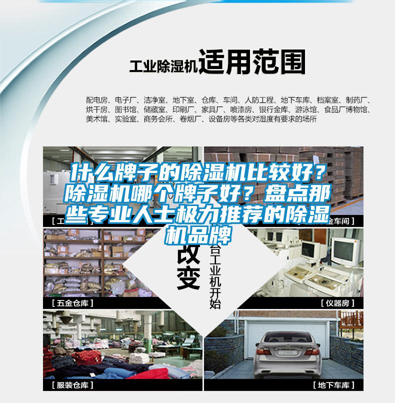 什么牌子的除濕機比較好？除濕機哪個牌子好？盤點那些專業人士極力推薦的除濕機品牌