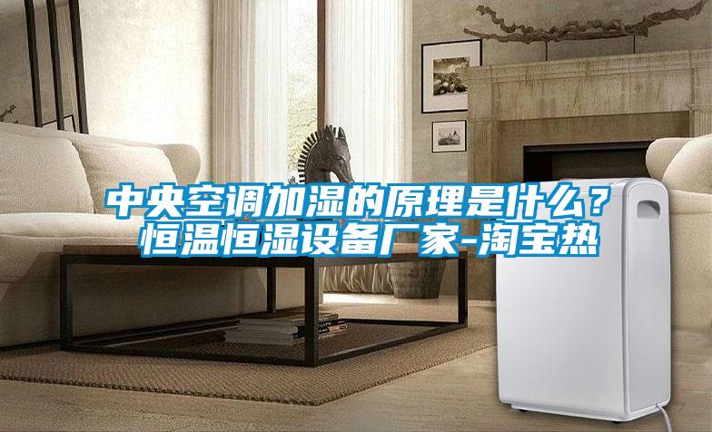 中央空調(diào)加濕的原理是什么？ 恒溫恒濕設(shè)備廠家-淘寶熱