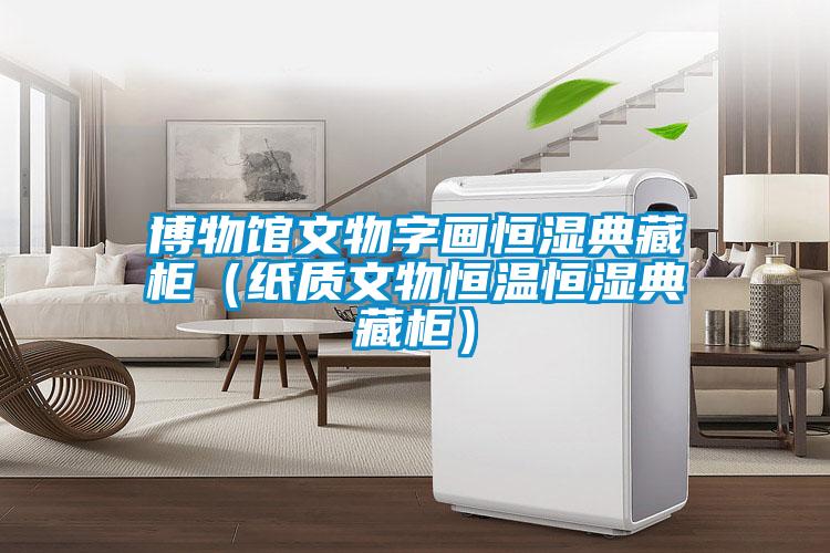 博物館文物字畫恒濕典藏柜（紙質文物恒溫恒濕典藏柜）