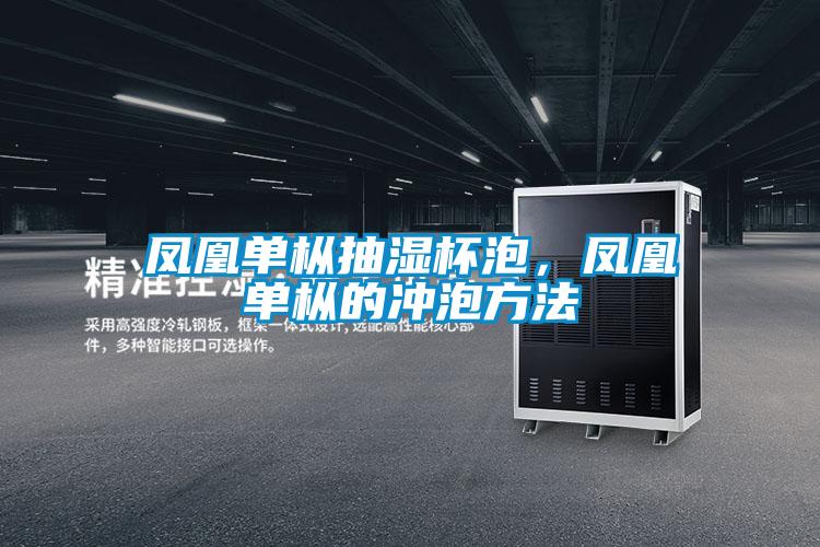 鳳凰單樅抽濕杯泡，鳳凰單樅的沖泡方法