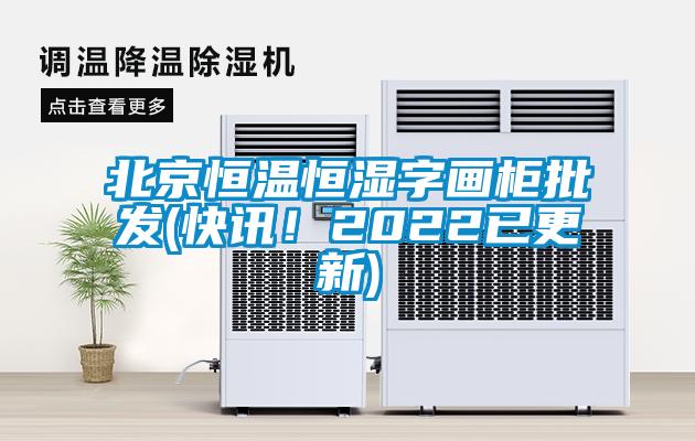 北京恒溫恒濕字畫柜批發(快訊！2022已更新)