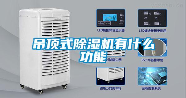 吊頂式除濕機有什么功能
