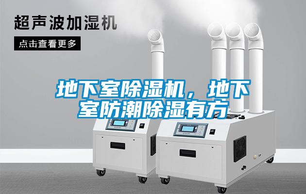 地下室除濕機，地下室防潮除濕有方