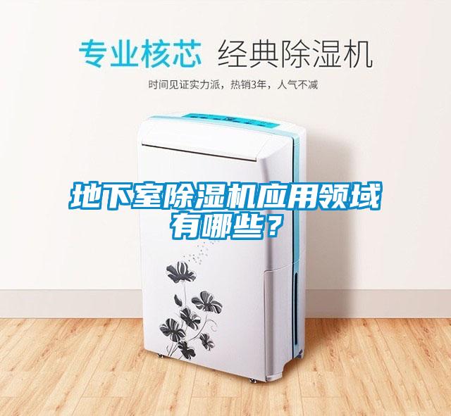 地下室除濕機應用領域有哪些？