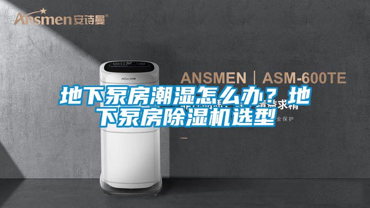 地下泵房潮濕怎么辦？地下泵房除濕機(jī)選型