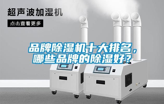 品牌除濕機(jī)十大排名，哪些品牌的除濕好？