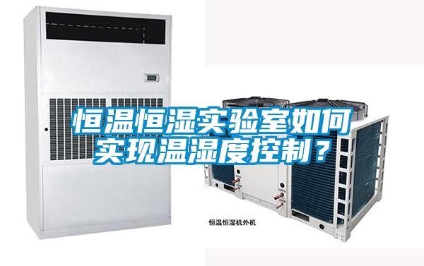 恒溫恒濕實驗室如何實現溫濕度控制？