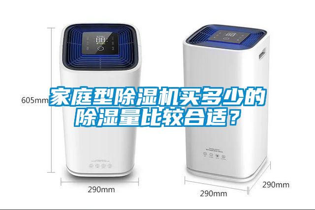 家庭型除濕機買多少的除濕量比較合適？