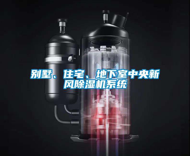 別墅、住宅、地下室中央新風(fēng)除濕機(jī)系統(tǒng)