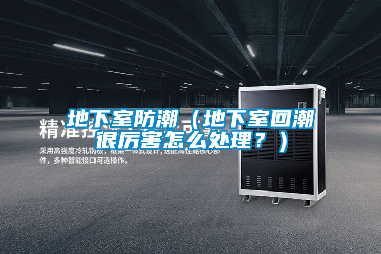 地下室防潮(地下室回潮很厲害怎么處理?)