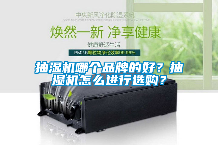 抽濕機(jī)哪個品牌的好？抽濕機(jī)怎么進(jìn)行選購？
