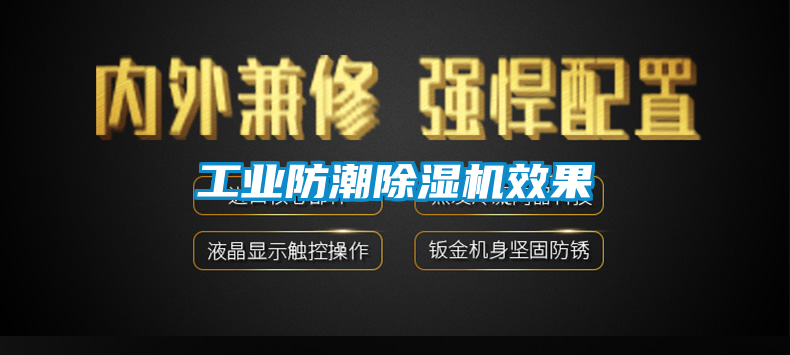 工業防潮除濕機效果