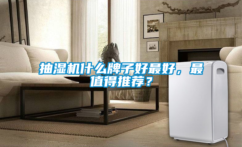 抽濕機什么牌子好最好，最值得推薦？