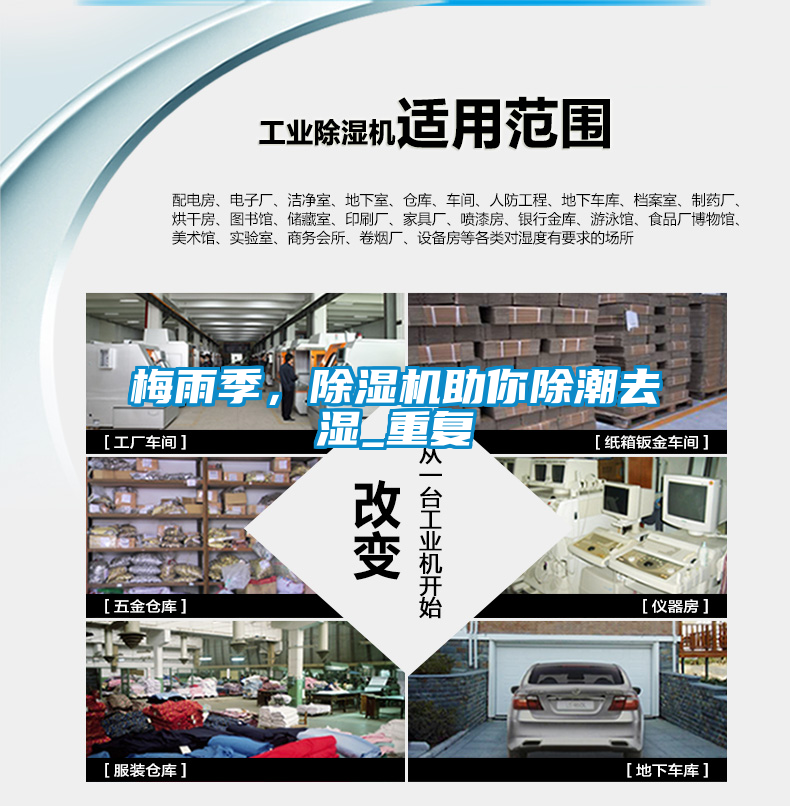 梅雨季，除濕機助你除潮去濕_重復