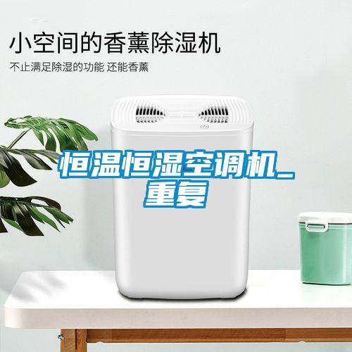 恒溫恒濕空調機_重復