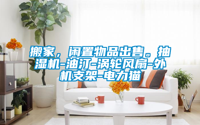 搬家，閑置物品出售。抽濕機(jī)-油汀-渦輪風(fēng)扇-外機(jī)支架-電力貓