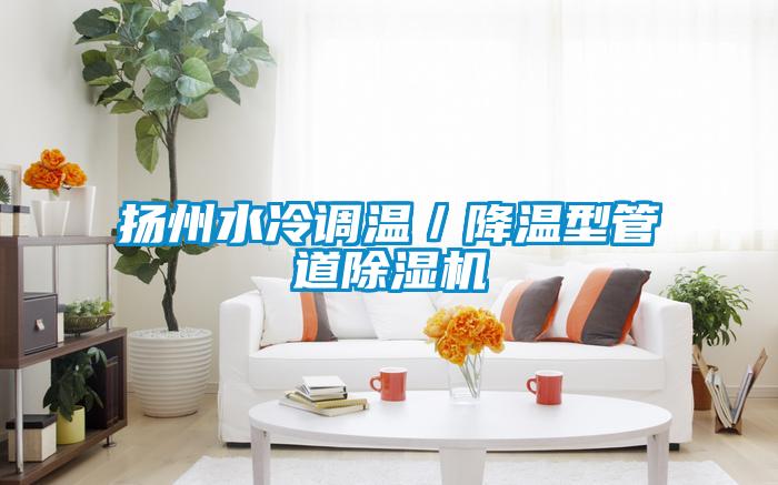 揚州水冷調溫／降溫型管道除濕機