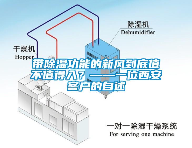 帶除濕功能的新風到底值不值得入？——一位西安客戶的自述