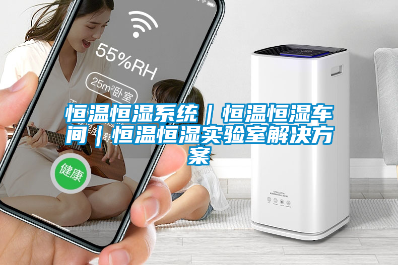 恒溫恒濕系統｜恒溫恒濕車間｜恒溫恒濕實驗室解決方案